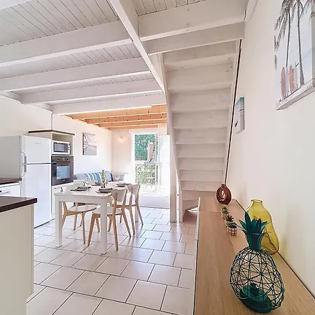 Апартаменты Cap Surf, Superbe Duplex, Wifi, 5 Min A Pied Du Centre Сен-Жан-де-Мон