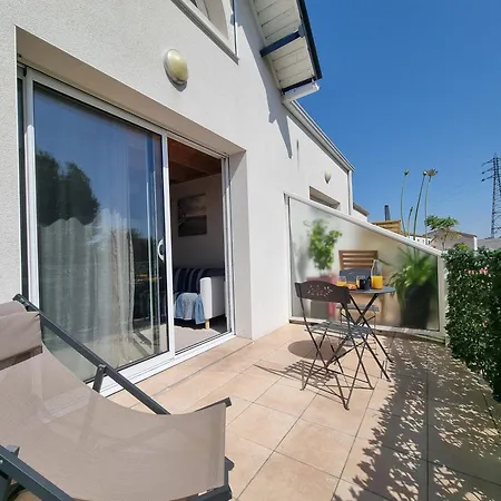 Апартаменты Cap Surf, Superbe Duplex, Wifi, 5 Min A Pied Du Centre Сен-Жан-де-Мон