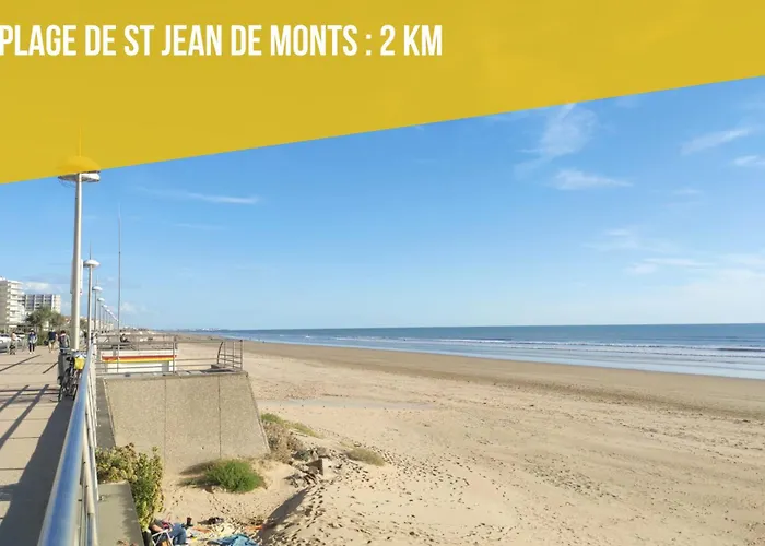 Cap Surf, Superbe Duplex, 5 Min à Pied Du Centre Apartamento Saint-Jean-de-Monts